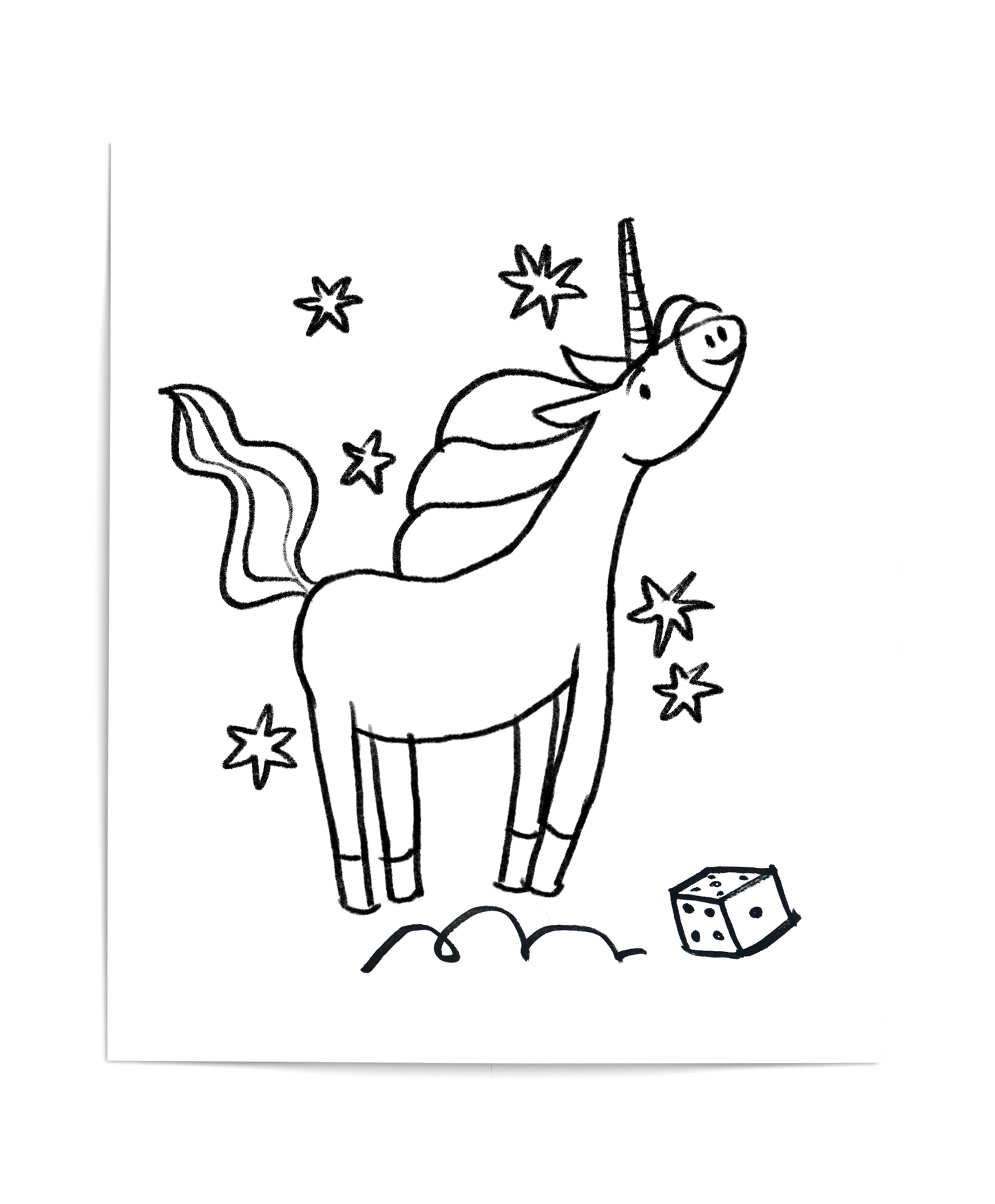 Tekenroulette - Gezichten / Unicorns / Monsters / Waggies